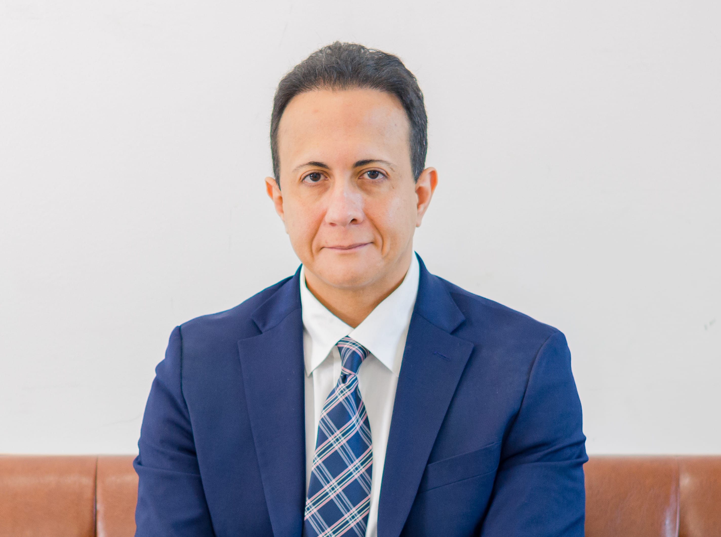Business headshot — suit and tie — Fuentes Studio NYC