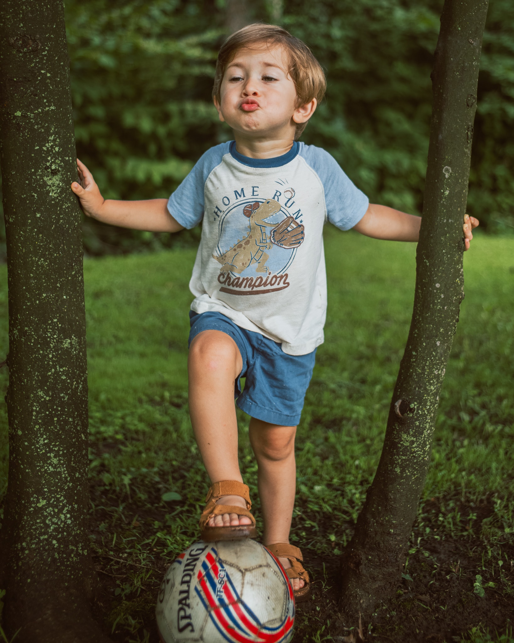 Kids soccer sports photoshoot