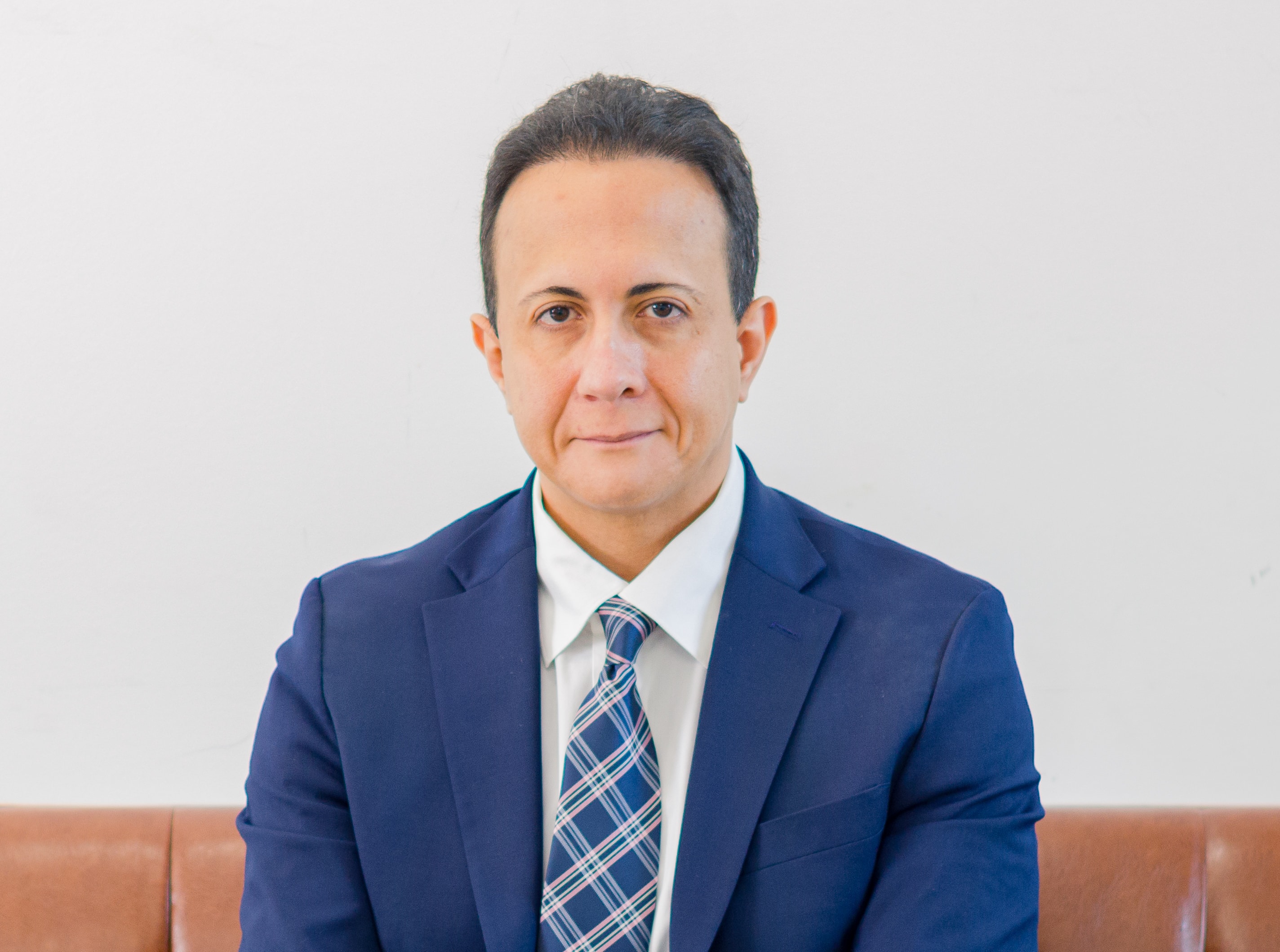 Business headshot — suit and tie — Fuentes Studio NYC